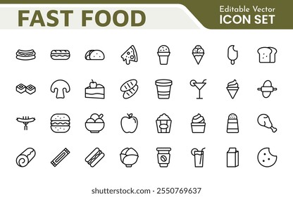 Conjunto de Ícones de Segurança: Uma coleção robusta de ícones modernos projetados para transmitir segurança e proteção, cibersegurança, segurança doméstica e segurança pessoal.