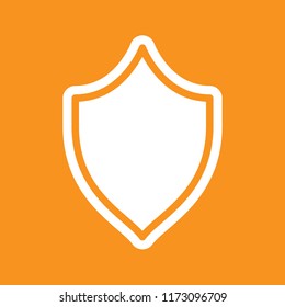 Security icon, stock vector illustration, EPS10.