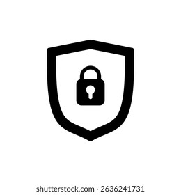 Símbolo do ícone de segurança para aplicativos e sites. ícone de proteção. privacy. vpn