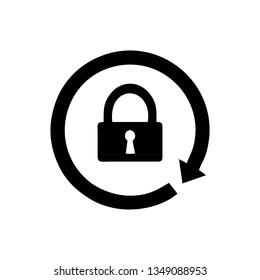 Security icon vector 