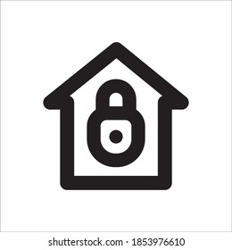 Security Icon - Vector Illustration .