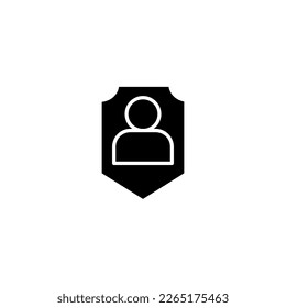 Security icon vector illustration logo template for many purpose. Isolated on white background.