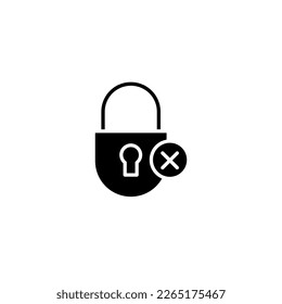 Security icon vector illustration logo template for many purpose. Isolated on white background.