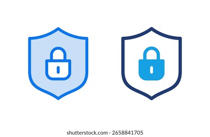 Ícone de segurança ilustração vetorial. sinal de proteção e símbolo. privacy. vpn