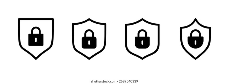 Security icon vector illustration. protection sign and symbol. privacy. vpn