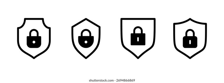 Security icon vector illustration. protection sign and symbol. privacy. vpn