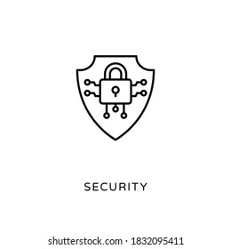 Cyber Security Vector Logo Shield Stock Vector (Royalty Free) 683899957 ...