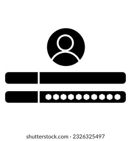 Vector de icono de seguridad. Proteger el signo de ilustración. Símbolo de acceso o logotipo.