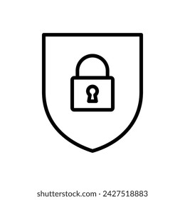 Security icon vector. protection icon. privacy. vpn