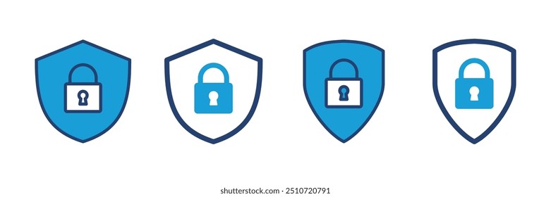 Icono de seguridad. Vector de protección. privacidad. vpn