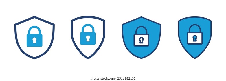 Icono de seguridad. Vector de protección. privacidad. vpn