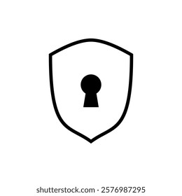 Security icon vector. protection sign and symbol. privacy. vpn