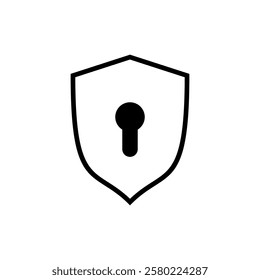 Security icon vector. protection sign and symbol. privacy. vpn