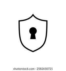 Security icon vector. protection sign and symbol. privacy. vpn