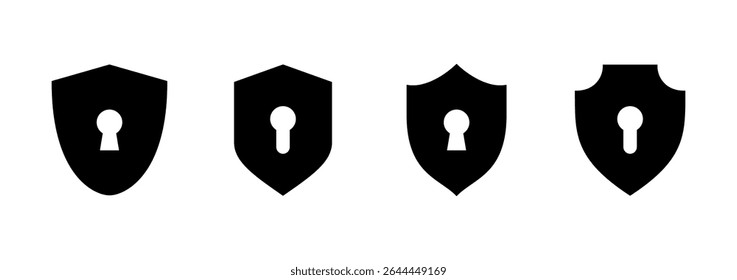 Security icon vector. protection sign and symbol. privacy. vpn