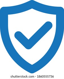 security icon vector. safety icon. shield icon