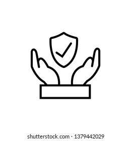 security icon- vector security symbol business icon