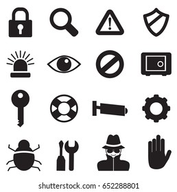 Security icons