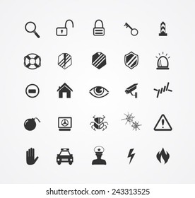 Security  icons collection