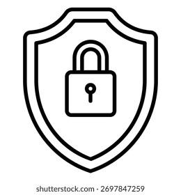 Iconos de seguridad para privacidad y protección de datos