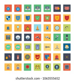 Security icons set