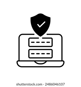 Security icons set vector stock illustration