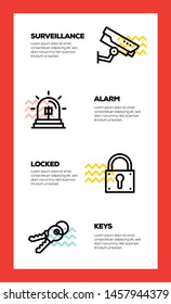 SECURITY AND ILLUSTRATION ICON CONCEPT