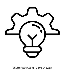 Security Innovation Icon Element For Design And Vector