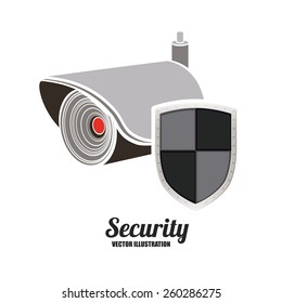 Security and Insurance design, vector illustration