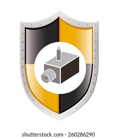 Security and Insurance design, vector illustration