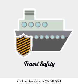 Security and Insurance design, vector illustration
