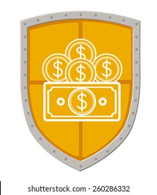 Security and Insurence design, vector illustration
