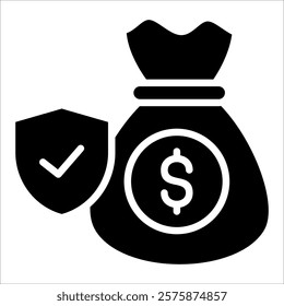 Security Investment Icon Element For Design