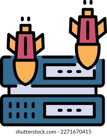 Security Issues or Eavesdropping attack stock illustration, Denial of service attack vector icon design, Cloud computing and Web hosting services Symbol, DDoS Attacks Concept,