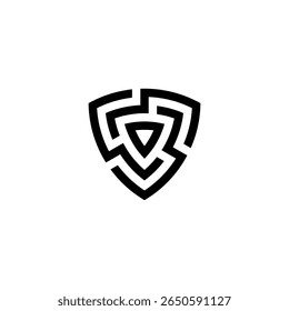 The 'Security Labyrinth' logo features an intricate labyrinth shield, representing the layers of protection and challenges that must be overcome for security.