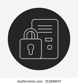 security line icon