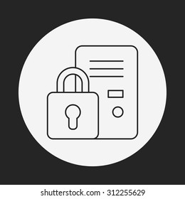 security line icon