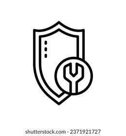 security line icon. vector icon for your website, mobile, presentation, and logo design.