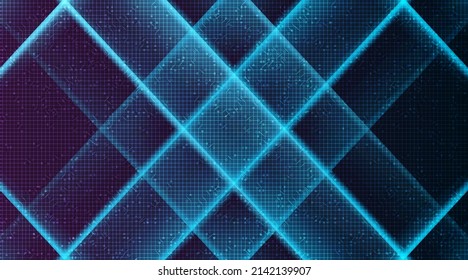 Security Line on Motherboard Technology Background,Digital and Connection Concept design,Vector illustration.