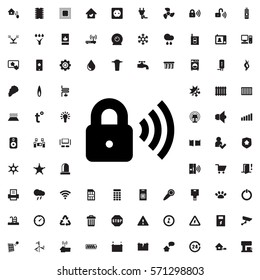 security lock icon illustration isolated vector sign symbol