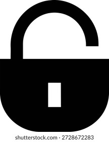 Icono de bloqueo de seguridad para privacidad y protección de datos