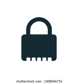 security , lock icon vector illustrator
