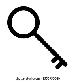 security lock key icon vector