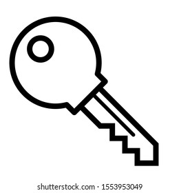 security lock key icon vector