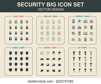 Security, lock, key, shield and padlock icons. Web element. Premium quality graphic design. Signs symbols collection, simple icon for websites, web design, mobile app, info graphics.