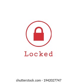 Security lock line icon. Private protection symbol. Quality design element. Editable stroke. security lock icon. Vector.