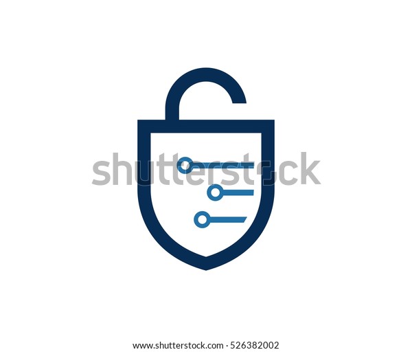 Security Logo Stock Vector (Royalty Free) 526382002