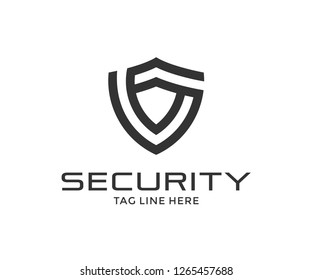 Security Logo Design Stock Vector (Royalty Free) 1265457688 | Shutterstock