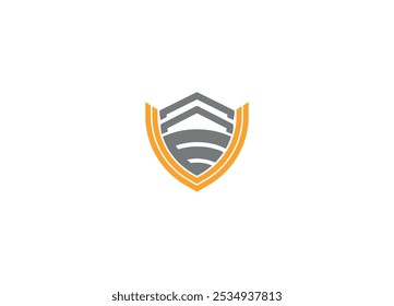 security logo design Initial vector Custom brand logo template
