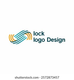 security logo design, lock or guard icon vector art